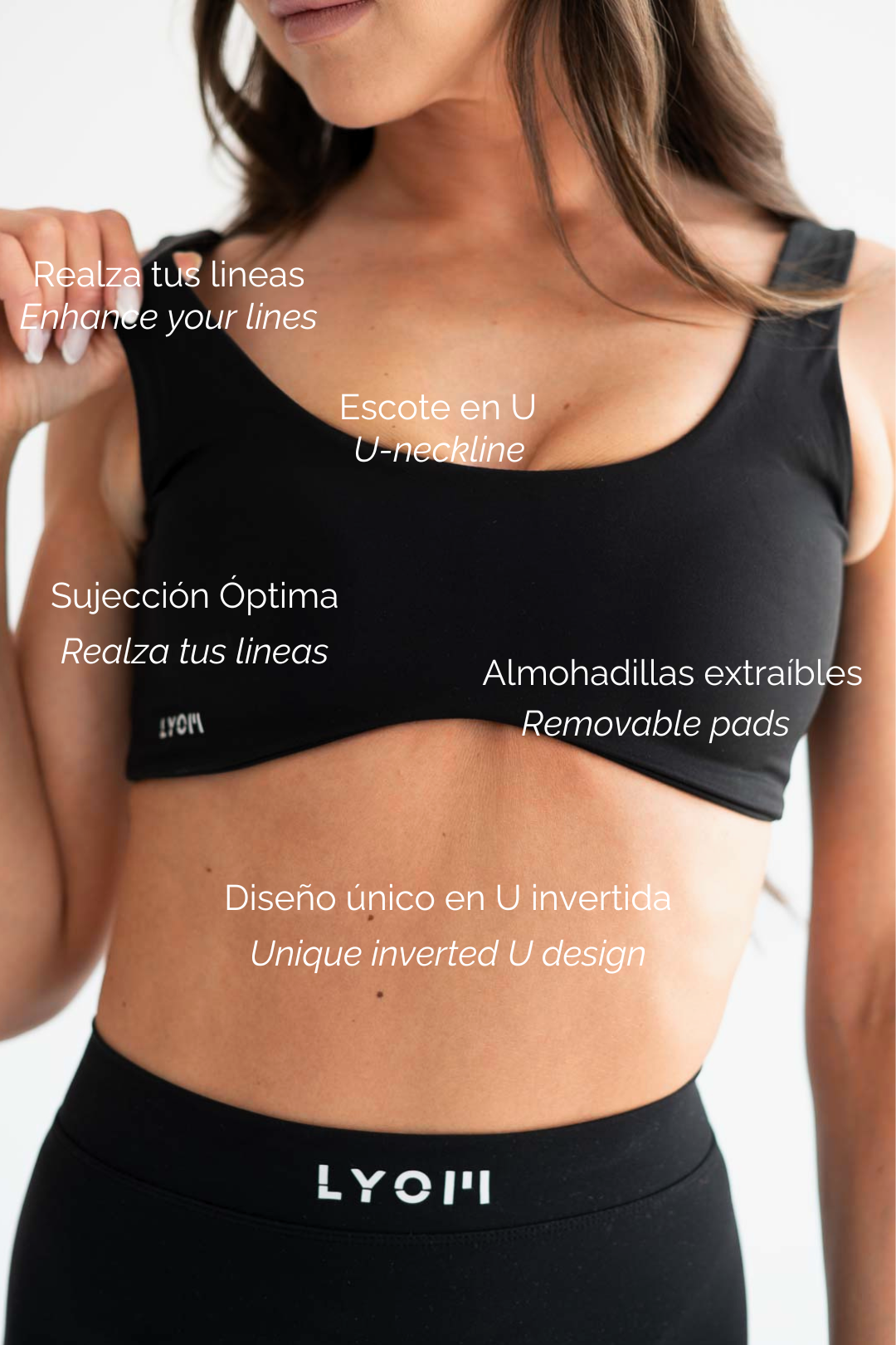 LYOM™ Curve Contour Top - Black - LYOM™