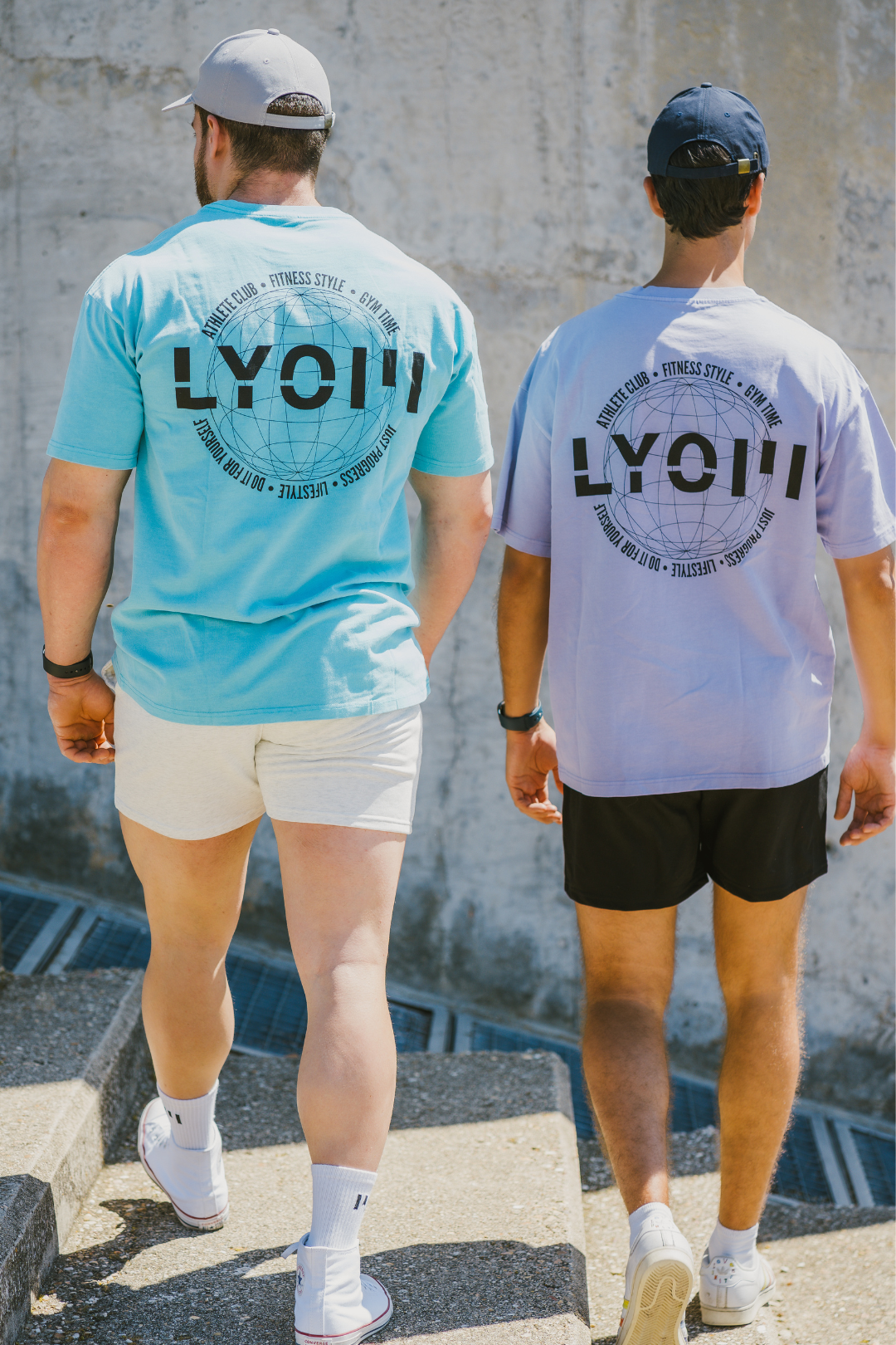 LYOM™ Washed Athlete Oversize - Turquoise