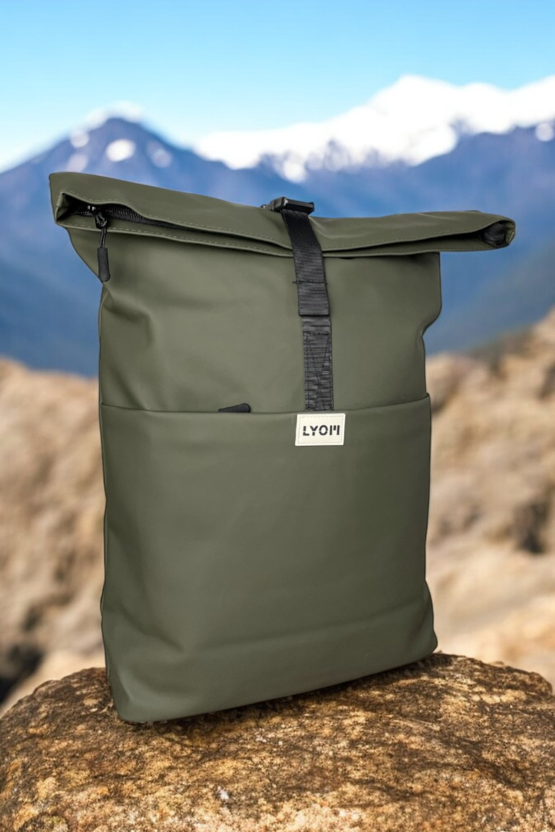 LYOM™ Roll Top Waterproof Bag - Core Olive