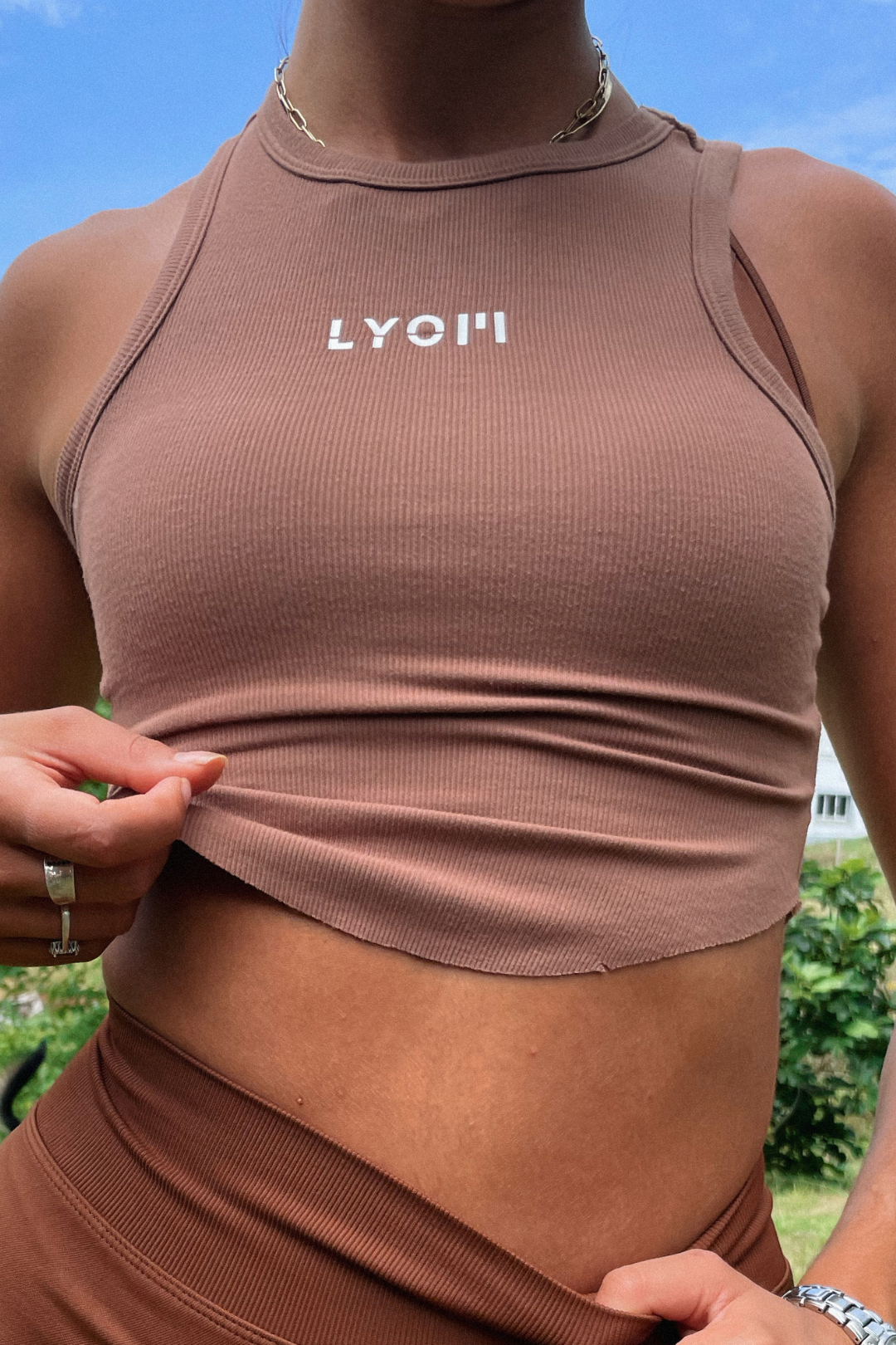 LYOM™ Soft Active Tank - Brown - LYOM™