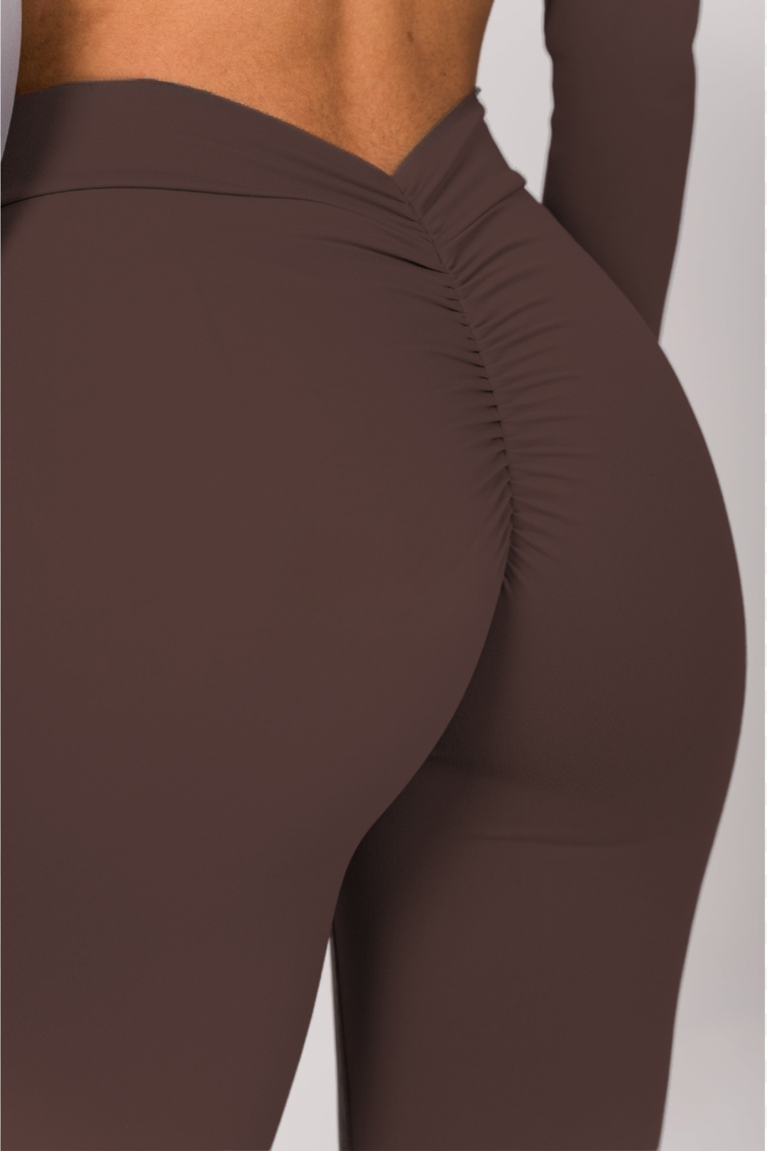 LYOM™ Active Allure Leggings - Taupe Brown - LYOM™