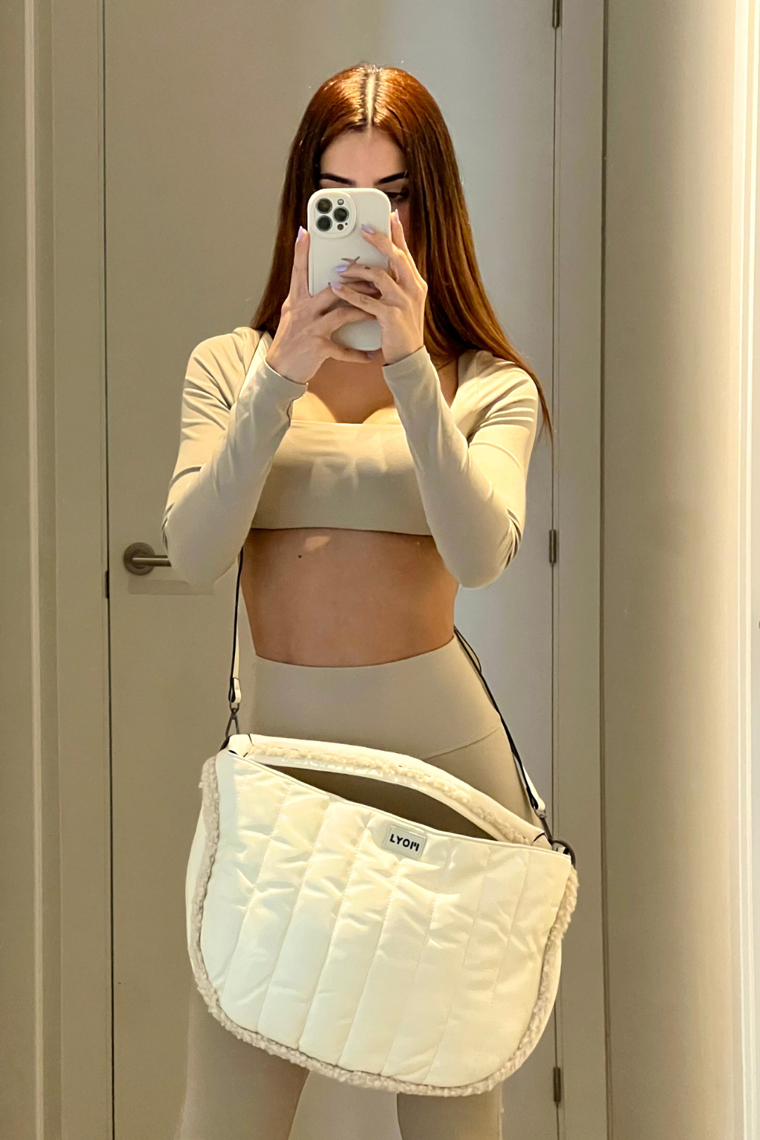LYOM™ Sporty Chic Bag - White