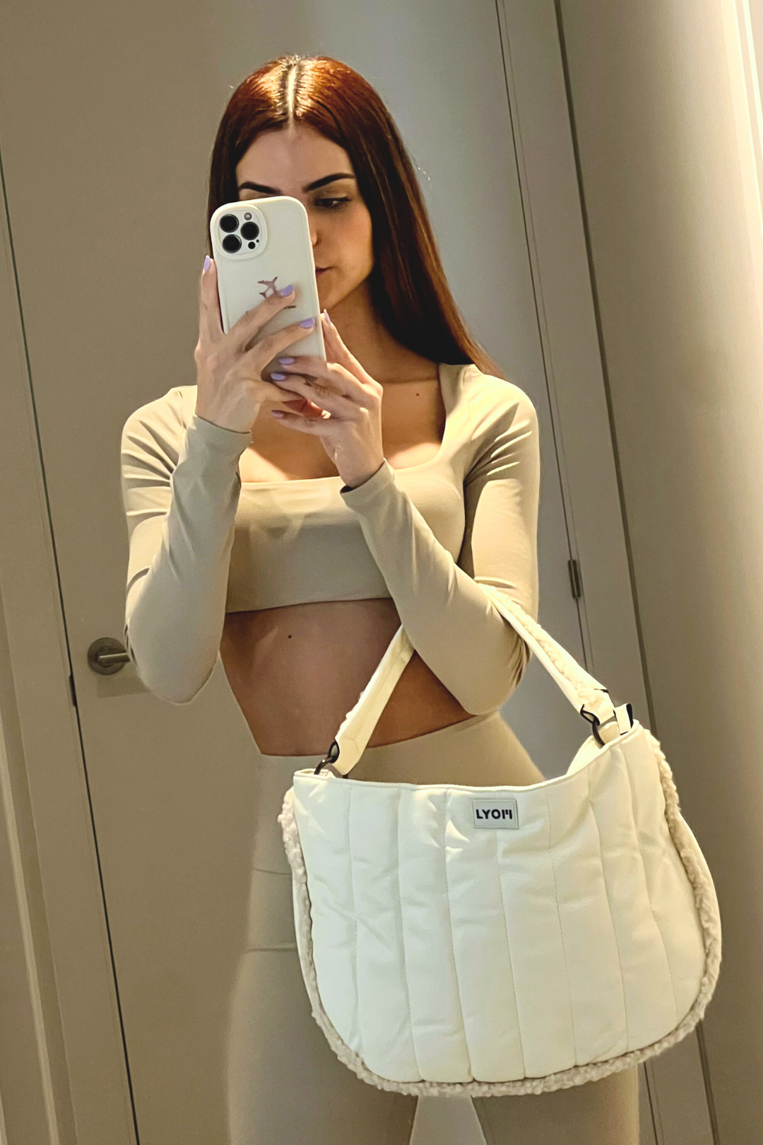LYOM™ Sporty Chic Bag - White