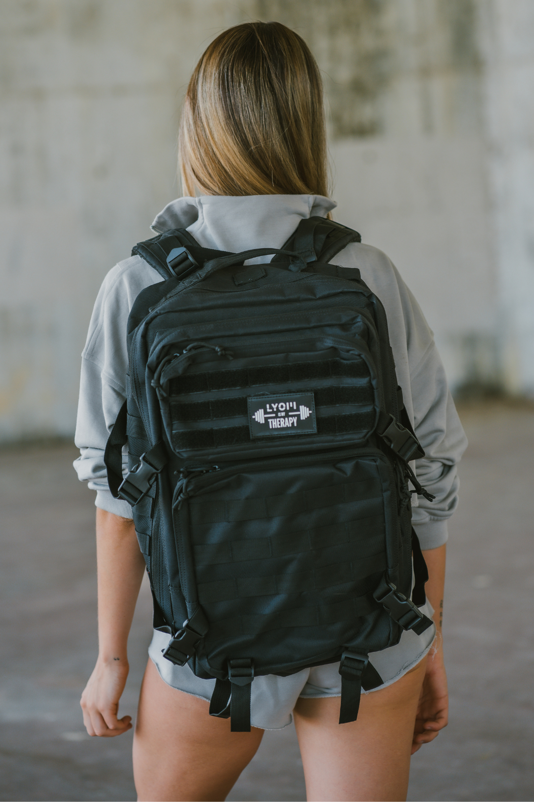 LYOM™ Cargo Backpack - Black