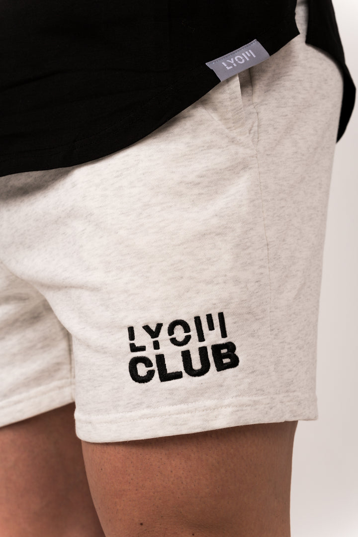 LYOM™ Club Shorts - Light Grey