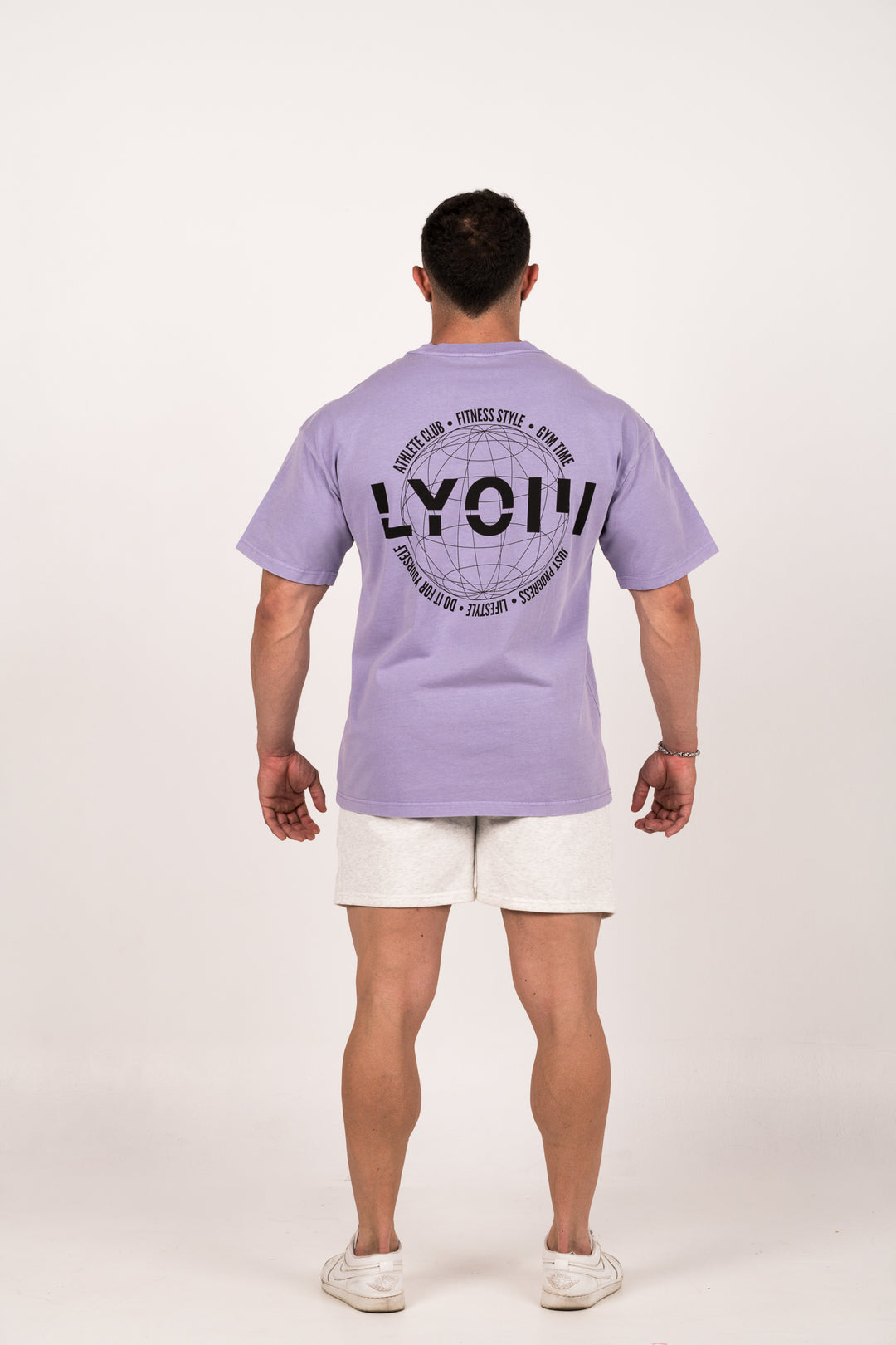 LYOM™ Washed Athlete Oversize - Lavender