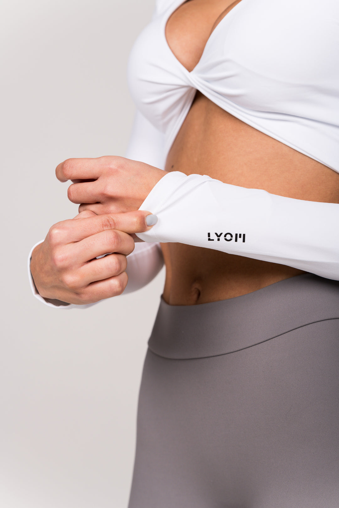 LYOM™ Active Allure Top - White