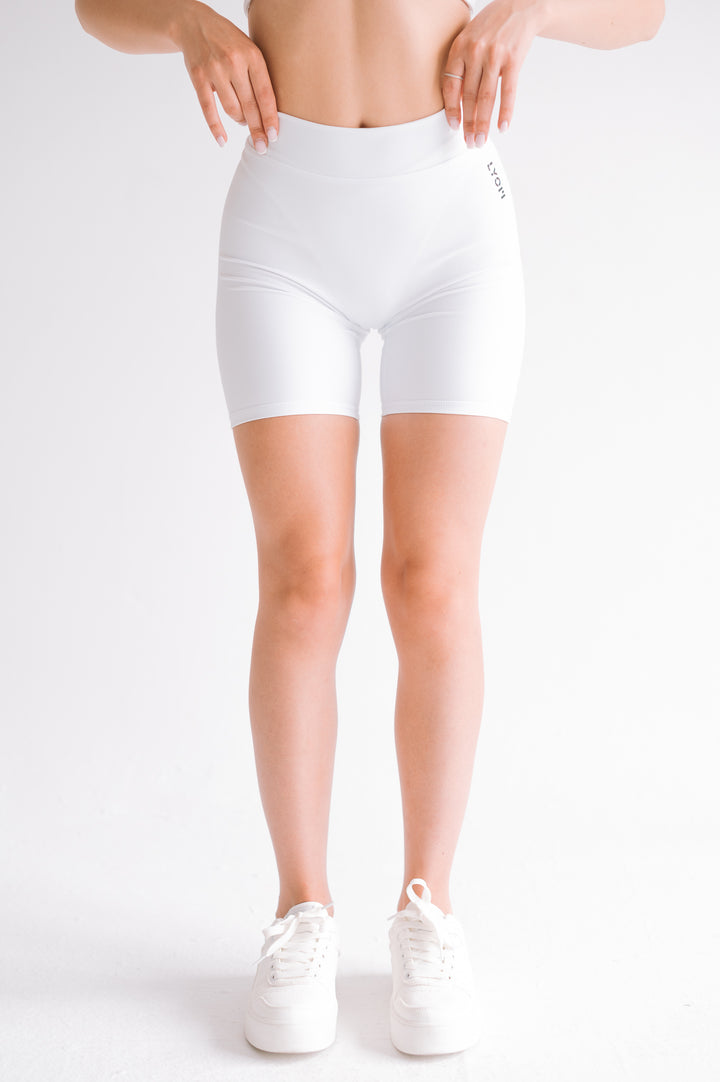 LYOM™ Active Allure Shorts 2.0 - White