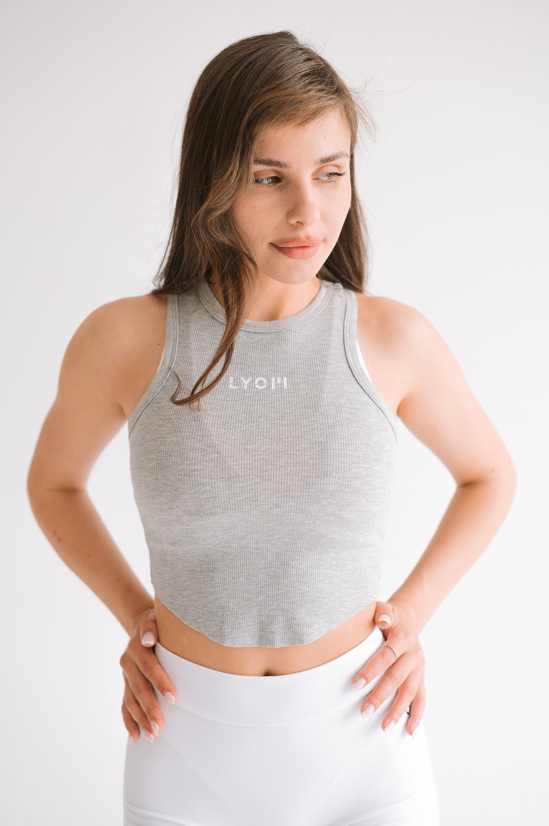 LYOM™ Soft Active Tank - Gray