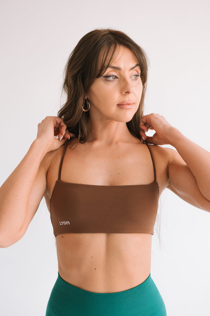 LYOM™  SlimLine Bra - Brown