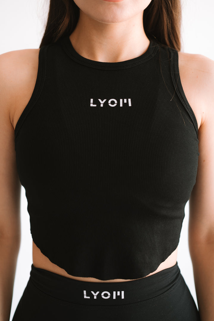 LYOM™ Soft Active Tank - Black