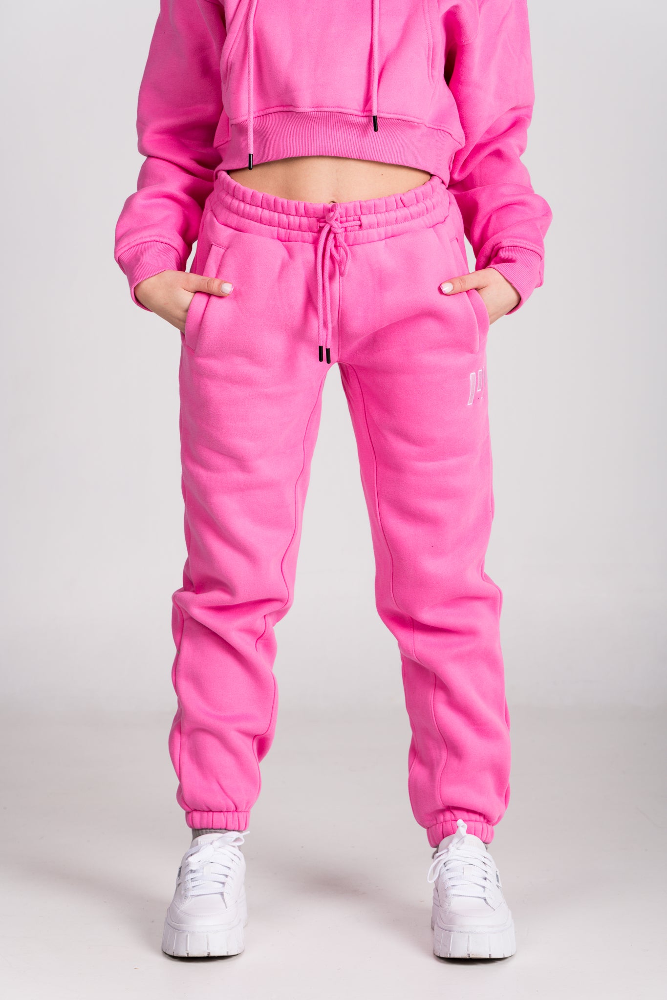 Hot best sale pink joggers