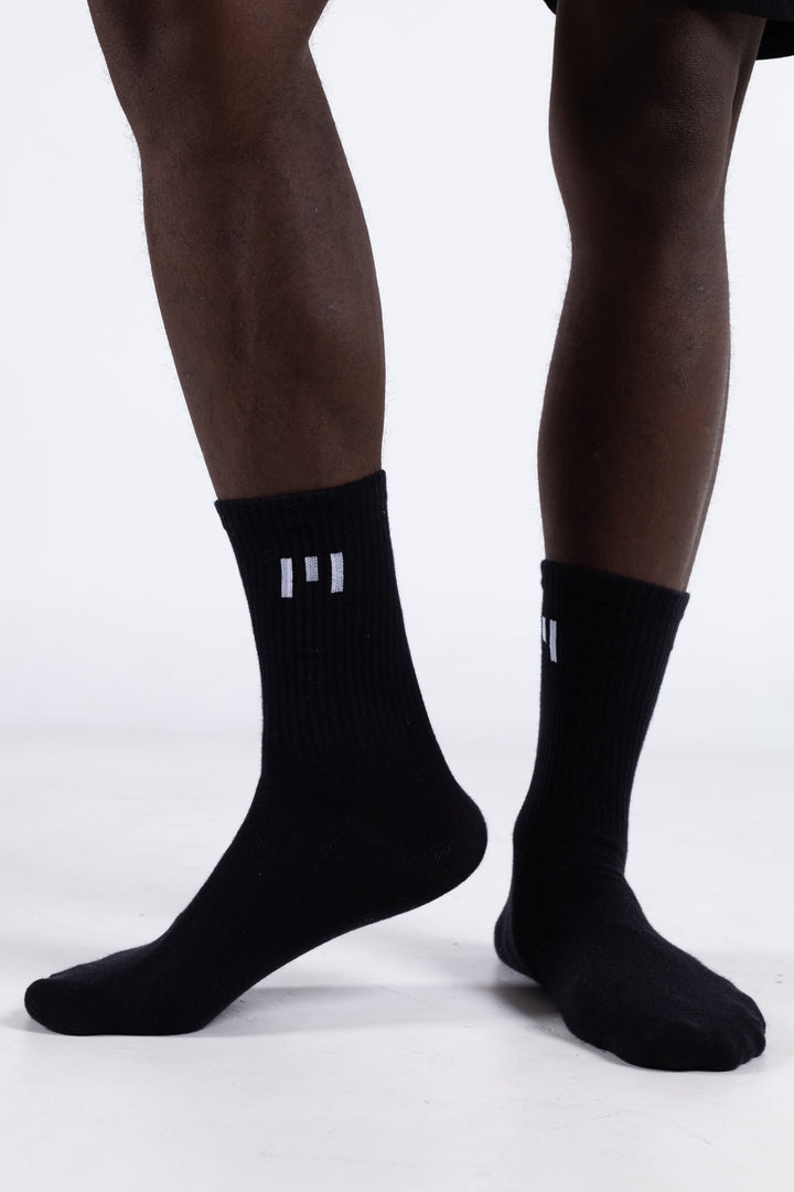 Premium Unisex Socks | LYOM - Black