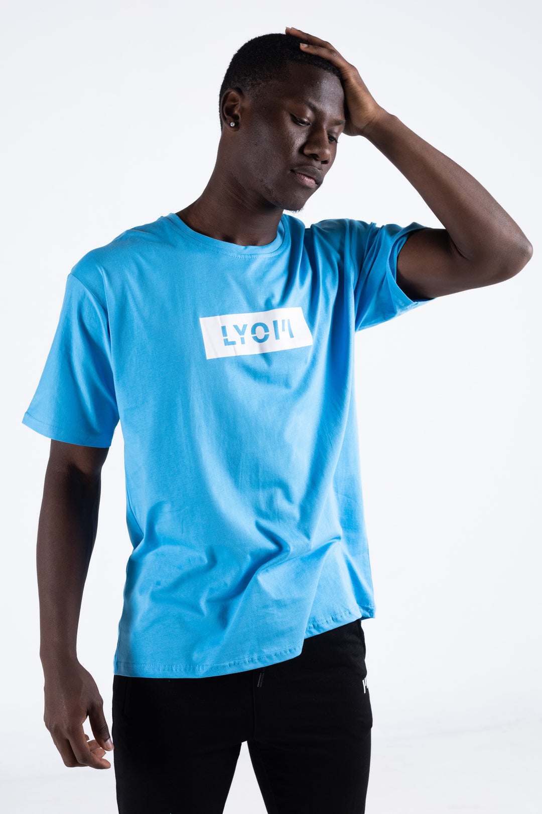 LYOM™ Limited Oversize Tshirt - Light Blue